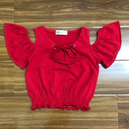 áo thun cotton AG04348 màu đỏ