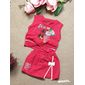 BG040205-Bộ quần short váy in hoa